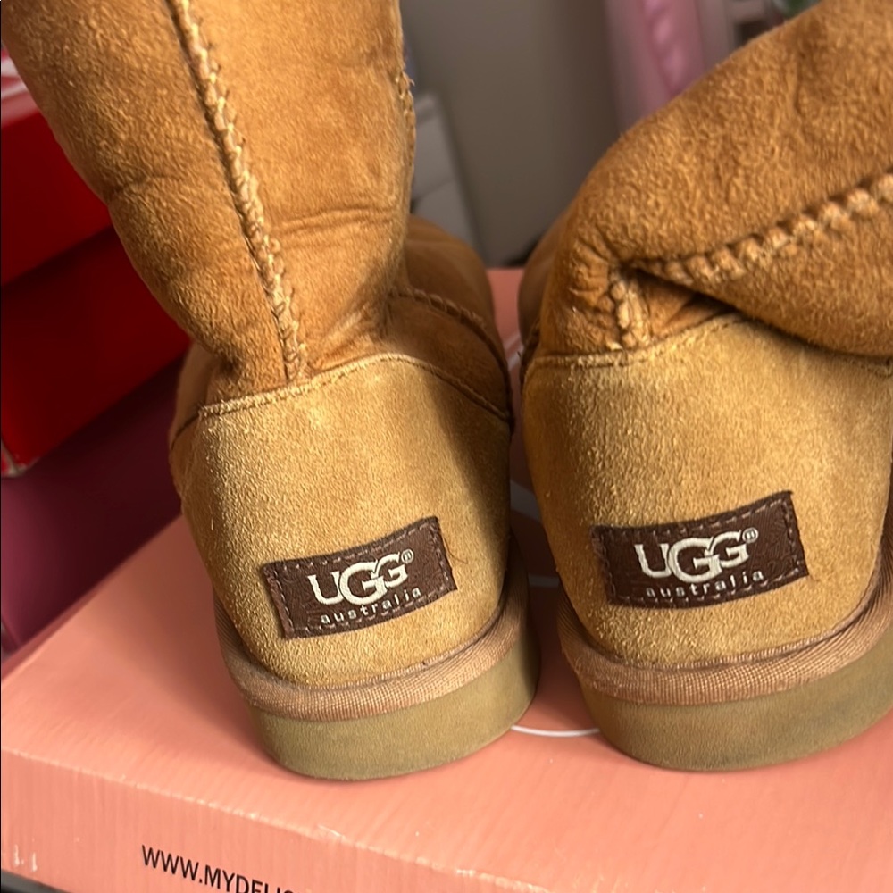UGG Tan Suede Boots